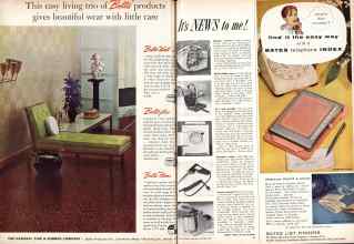 Better Homes & Gardens October 1957 Magazine Article: Page 50