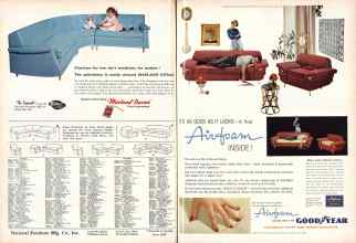 Better Homes & Gardens October 1957 Magazine Article: Page 54