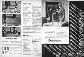 Better Homes & Gardens October 1957 Magazine Article: Page 126