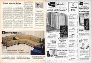 Better Homes & Gardens October 1957 Magazine Article: Page 142