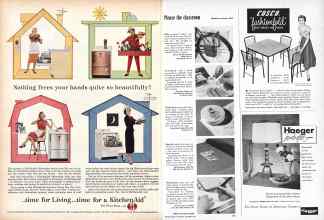 Better Homes & Gardens October 1957 Magazine Article: Page 164