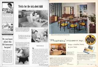 Better Homes & Gardens October 1957 Magazine Article: Page 176