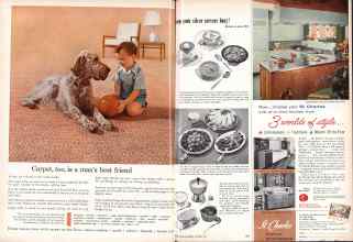 Better Homes & Gardens October 1957 Magazine Article: Page 194