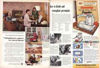 Better Homes & Gardens October 1957 Magazine Article: Page 196