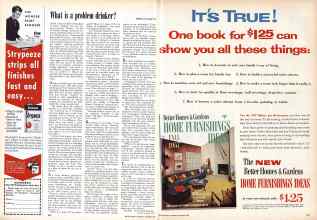 Better Homes & Gardens October 1957 Magazine Article: Page 216