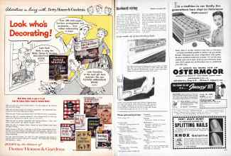 Better Homes & Gardens October 1957 Magazine Article: Page 240