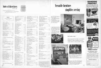 Better Homes & Gardens October 1957 Magazine Article: Page 254