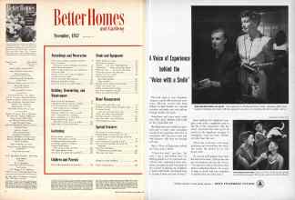 Better Homes & Gardens November 1957 Magazine Article: Page 4
