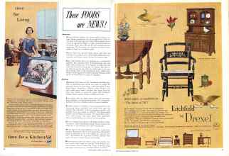 Better Homes & Gardens November 1957 Magazine Article: Page 46