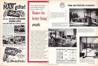 Better Homes & Gardens November 1957 Magazine Article: