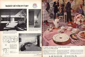 Better Homes & Gardens November 1957 Magazine Article: Page 56