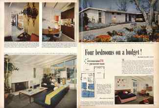 Better Homes & Gardens November 1957 Magazine Article: Page 70