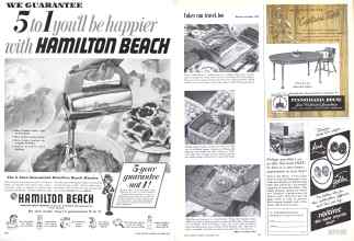Better Homes & Gardens November 1957 Magazine Article: Page 130
