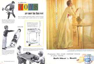 Better Homes & Gardens November 1957 Magazine Article: Page 134