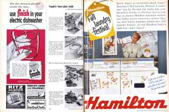 Better Homes & Gardens November 1957 Magazine Article: Page 168