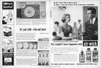 Better Homes & Gardens November 1957 Magazine Article: Page 186