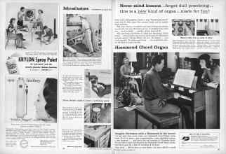 Better Homes & Gardens November 1957 Magazine Article: Page 196