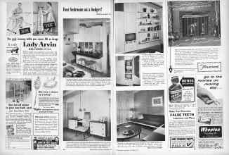 Better Homes & Gardens November 1957 Magazine Article: Page 216