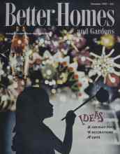 Better Homes & Gardens December 1957 Magazine Cover