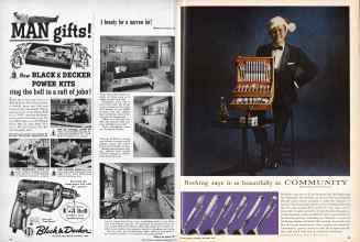 Better Homes & Gardens December 1957 Magazine Article: Page 24