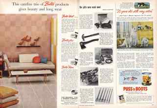 Better Homes & Gardens December 1957 Magazine Article: Page 28