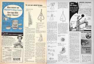 Better Homes & Gardens December 1957 Magazine Article: Page 140