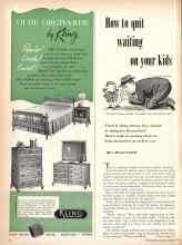 Better Homes & Gardens February 1958 Magazine Article: How to quit waiting on your kids