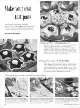 Better Homes & Gardens February 1958 Magazine Article: Make your own tart pans