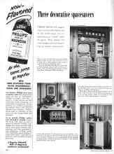Better Homes & Gardens February 1958 Magazine Article: Three decorative spacesavers