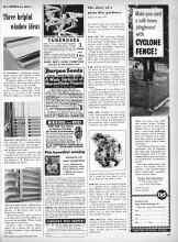 Better Homes & Gardens February 1958 Magazine Article: Three helpful window ideas