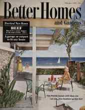 Better Homes & Gardens February 1958 Magazine Cover