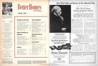 Better Homes & Gardens February 1958 Magazine Article: Page 4