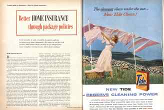 Better Homes & Gardens February 1958 Magazine Article: Page 18