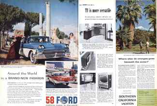 Better Homes & Gardens February 1958 Magazine Article: Page 28