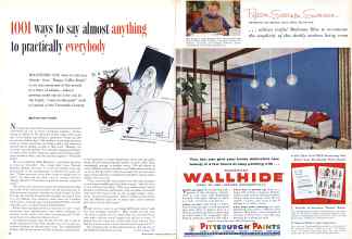 Better Homes & Gardens February 1958 Magazine Article: Page 36