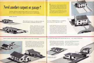 Better Homes & Gardens February 1958 Magazine Article: Need another carport or garage?