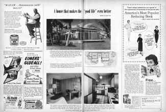 Better Homes & Gardens February 1958 Magazine Article: Page 158