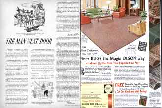 Better Homes & Gardens February 1958 Magazine Article: Page 192