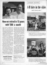 Better Homes & Gardens March 1958 Magazine Article: 4-H fairs in the cities