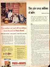 Better Homes & Gardens March 1958 Magazine Article: They give away millions of miles