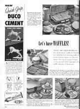Better Homes & Gardens March 1958 Magazine Article: Let's have WAFFLES!