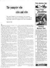 Better Homes & Gardens March 1958 Magazine Article: The youngster who cries and cries