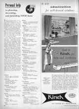 Better Homes & Gardens March 1958 Magazine Article: Personal help in planning, decorating and furnishing YOUR home