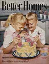 Better Homes & Gardens March 1958 Magazine Cover
