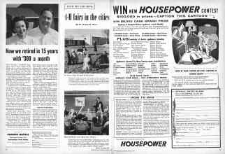 Better Homes & Gardens March 1958 Magazine Article: Page 14