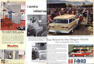 Better Homes & Gardens March 1958 Magazine Article: Page 24