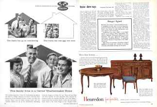 Better Homes & Gardens March 1958 Magazine Article: Page 166