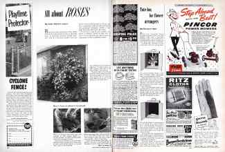 Better Homes & Gardens March 1958 Magazine Article: Page 192