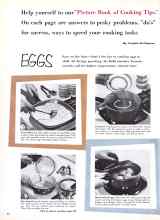 Better Homes & Gardens April 1958 Magazine Article: EGGS