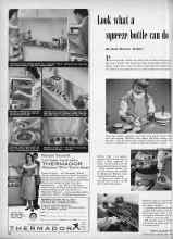 Better Homes & Gardens April 1958 Magazine Article: Look what a squeeze bottle can do